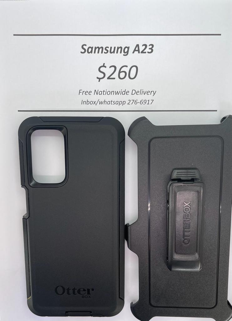 A23 Otterbox-Defender Black