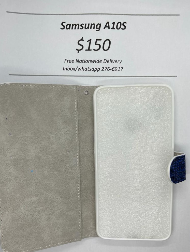 A10S Blue wallet