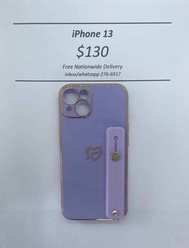 iPhone 13 Purple Heart w Holder