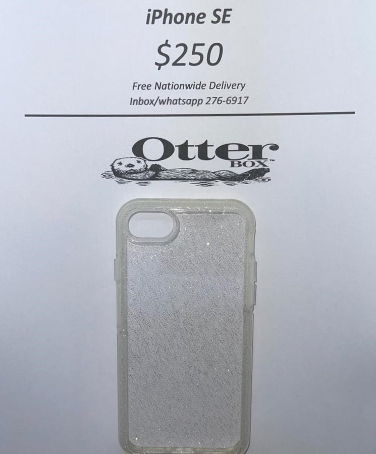 iPhone SE Otter Box Symmetry Glitter