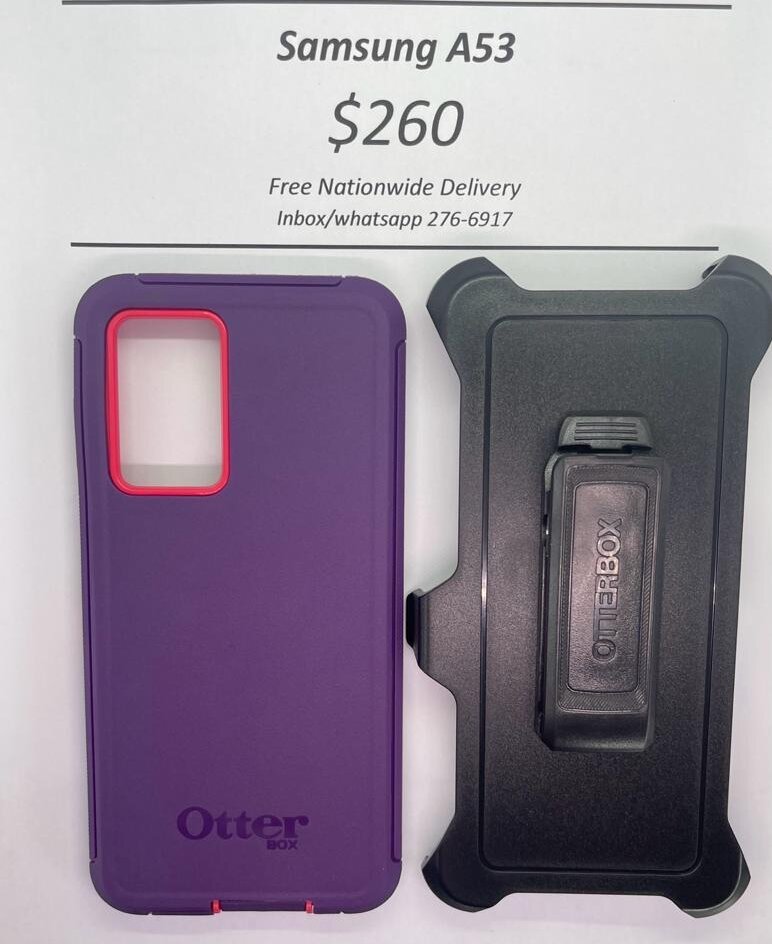 A53 Otterbox-Defender Purple