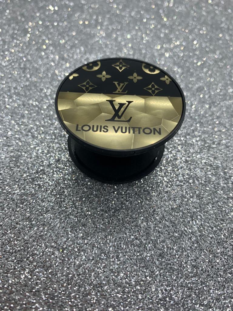 Black and Gold Luxury Pop Socket