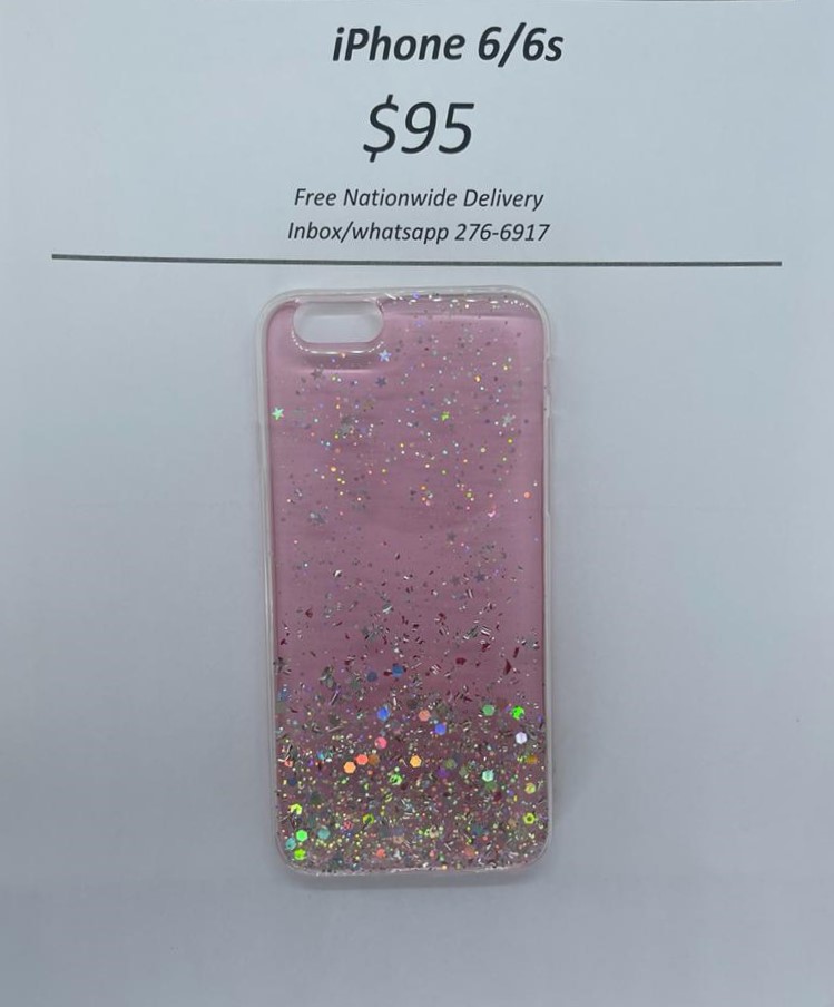i6/s Pink Glitter