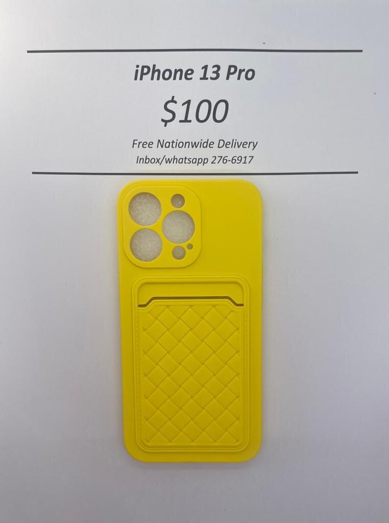 iPhone 13 Pro Yellow Card Holder