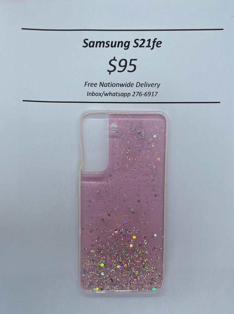 S21 fe Pink Glitter