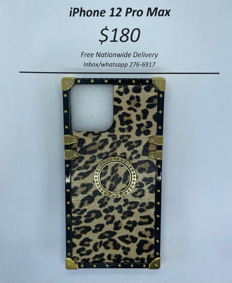 i12 Pro Max Leopard without Pop Ring