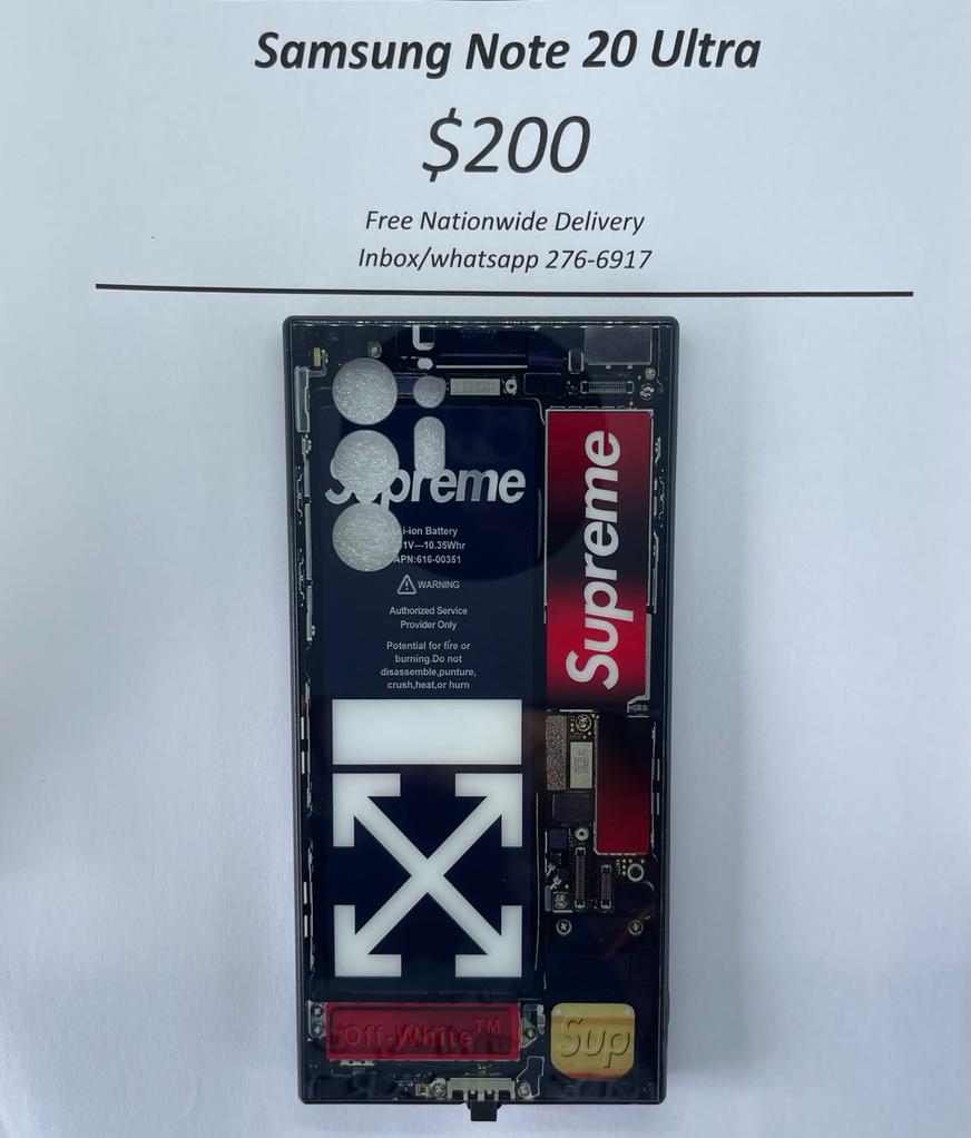 Note 20 Ultra LED Light up Phone Case