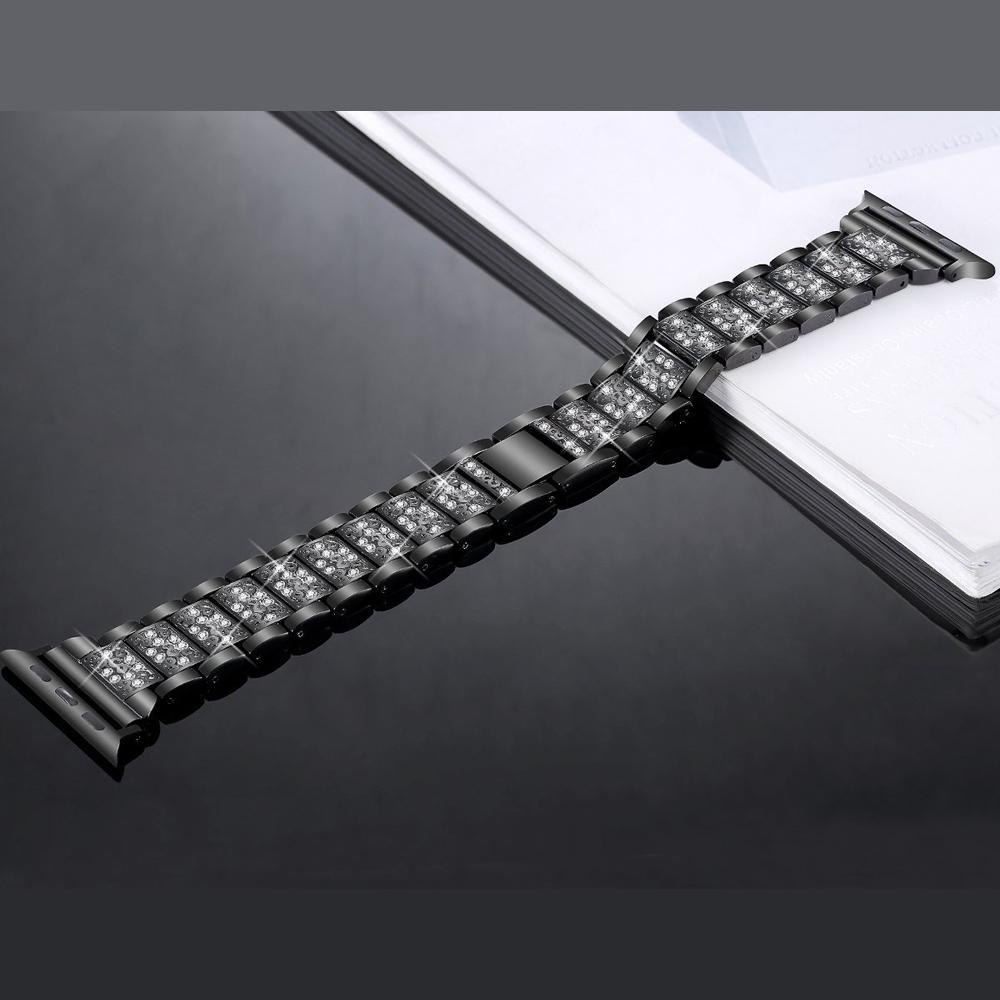 Diamond Metal Band- Black
