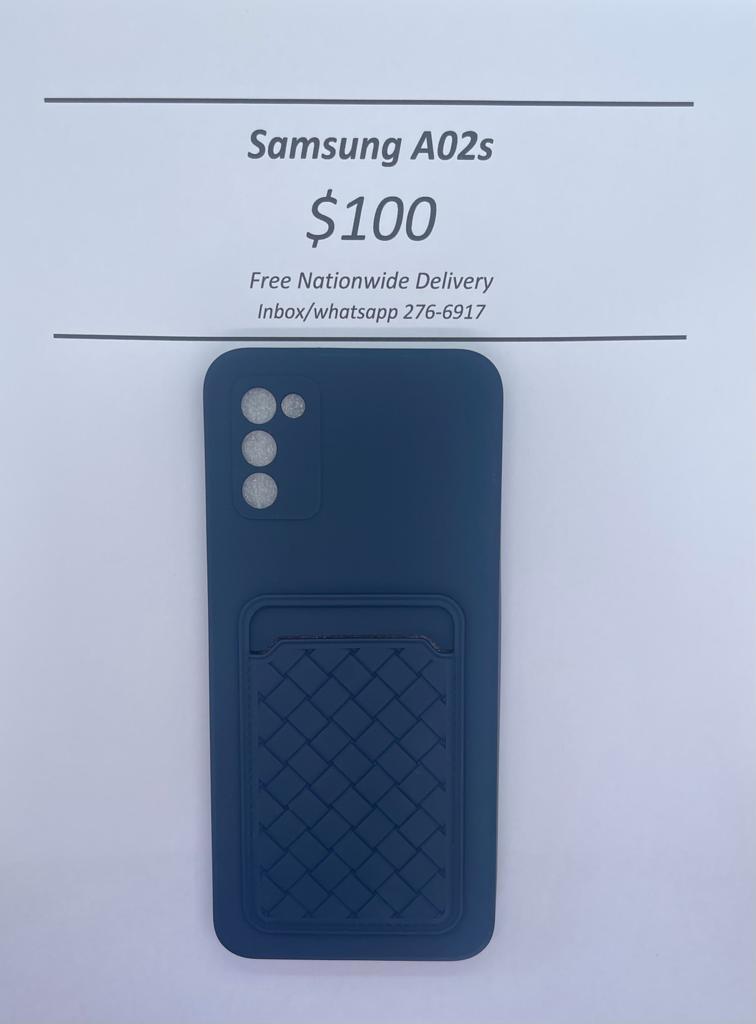 A02s Blue Card Holder