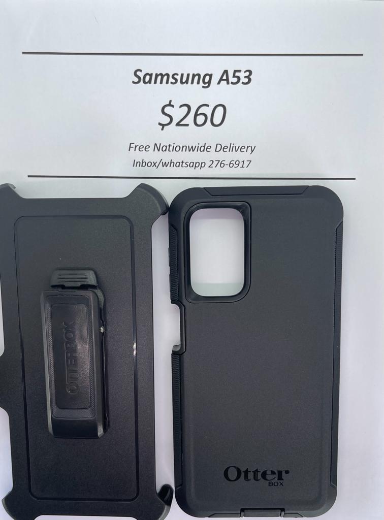 A53 Otterbox-Defender Black