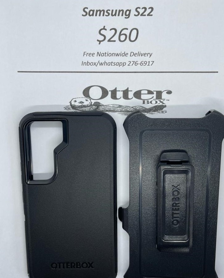S22 Otterbox-Defender Black