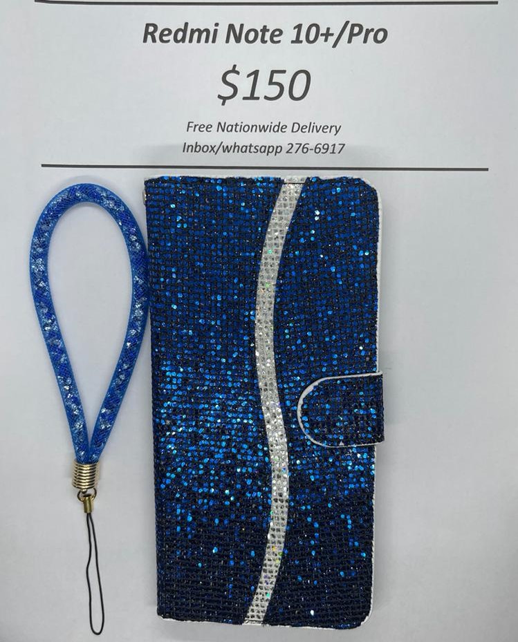 Redmi Note 10 Pro Blue Wallet
