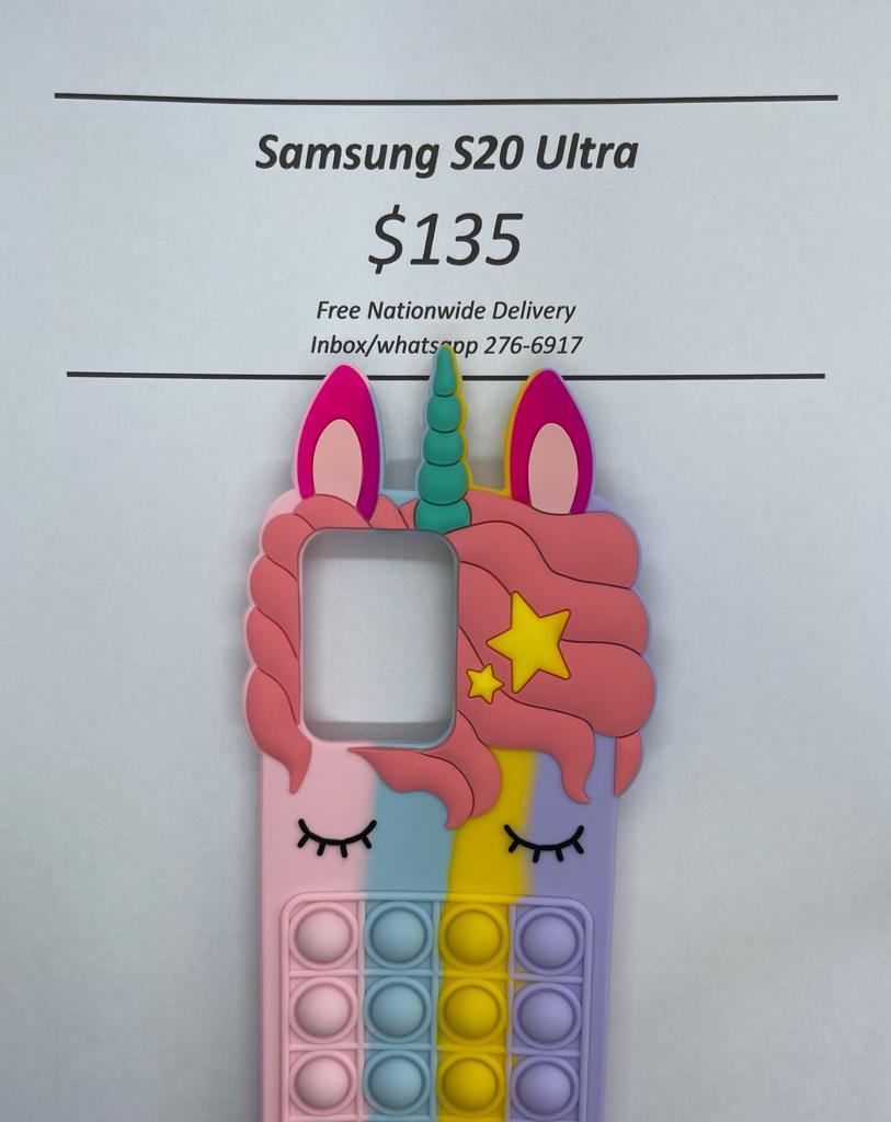 Samsung S20U Colourful Unicorn