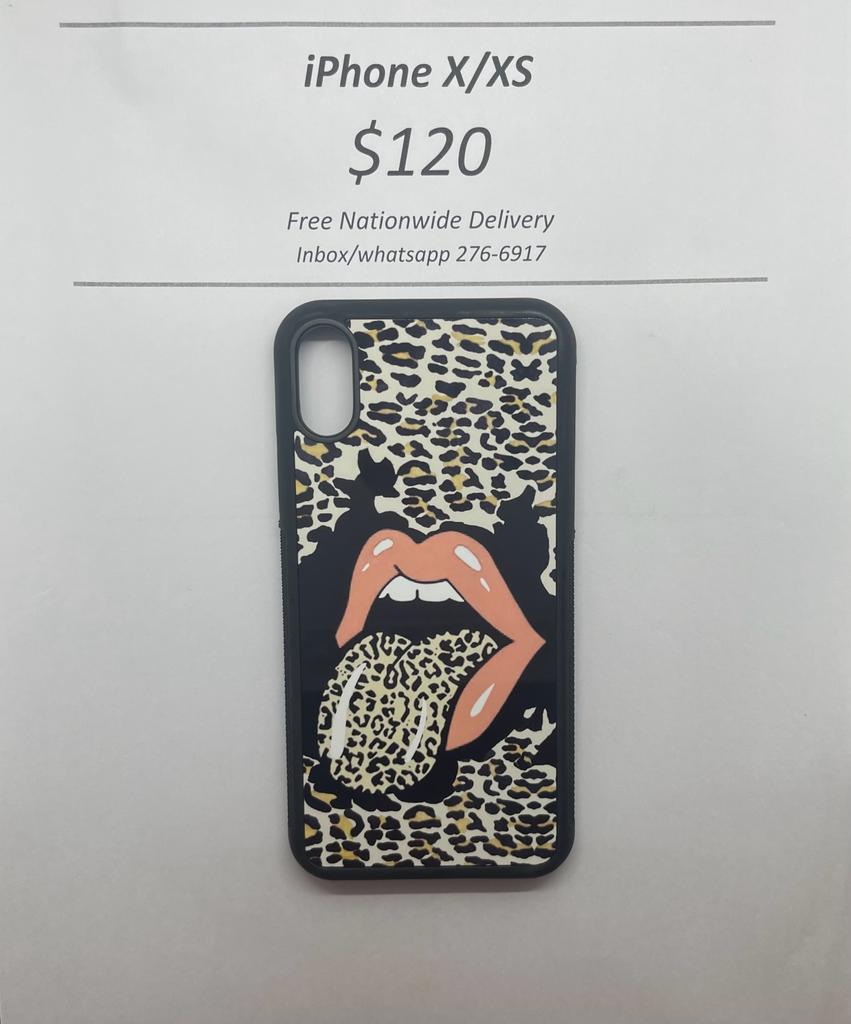 iPhone X/XS Leopard Lip