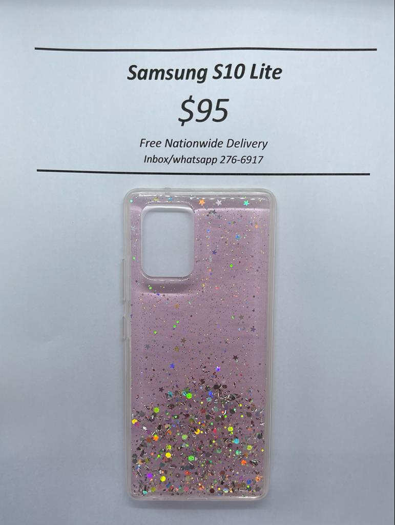 S10 Lite Pink Glitter