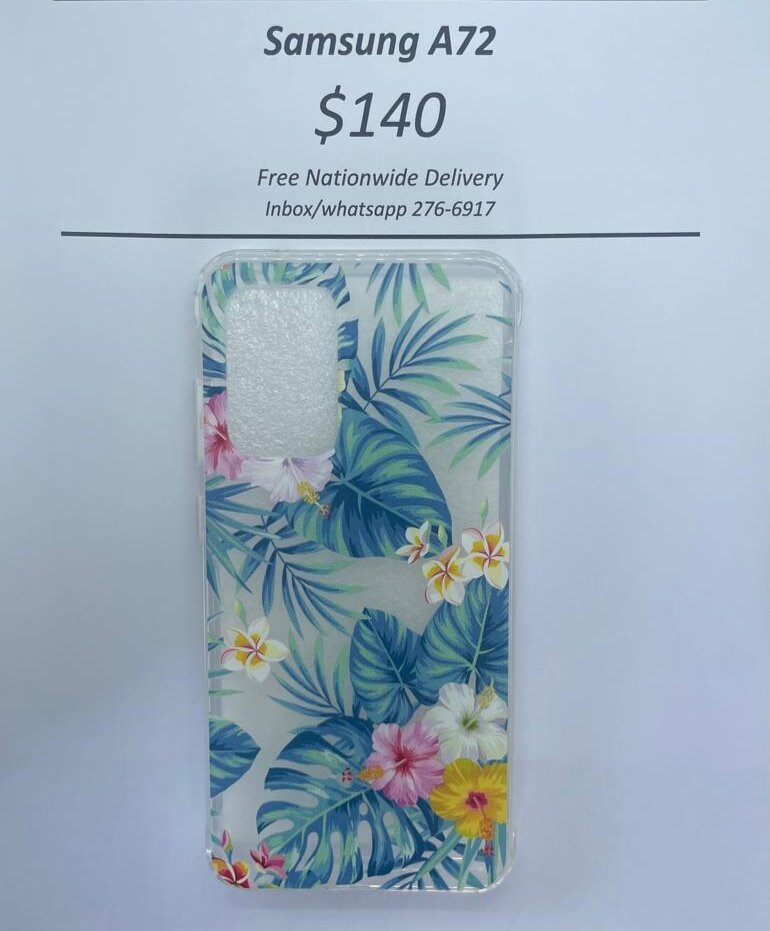 A72 Hawaiian Floral case