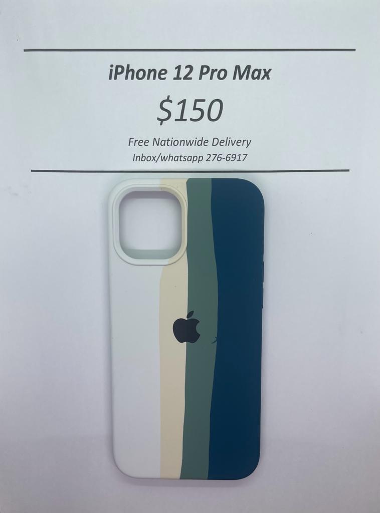 iPhone 12 Pro Max Green Tone Logo Case