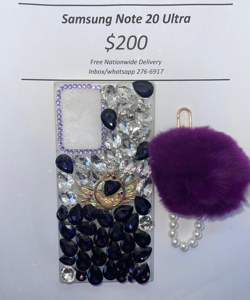 Note 20 Ultra Gem with Fluffy Pom-Pom