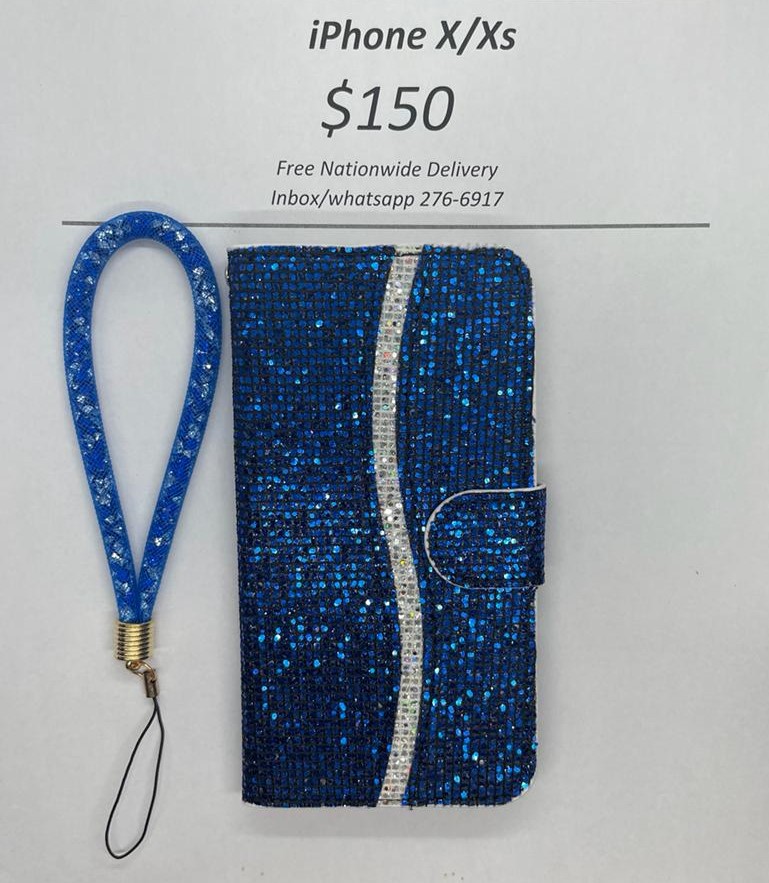iX/XS Blue Wallet
