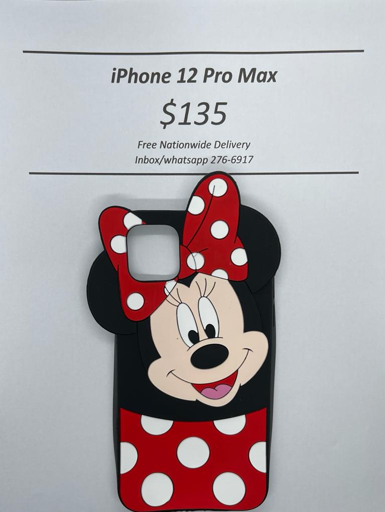 iPhone 12 Pro Max Minnie Silicone