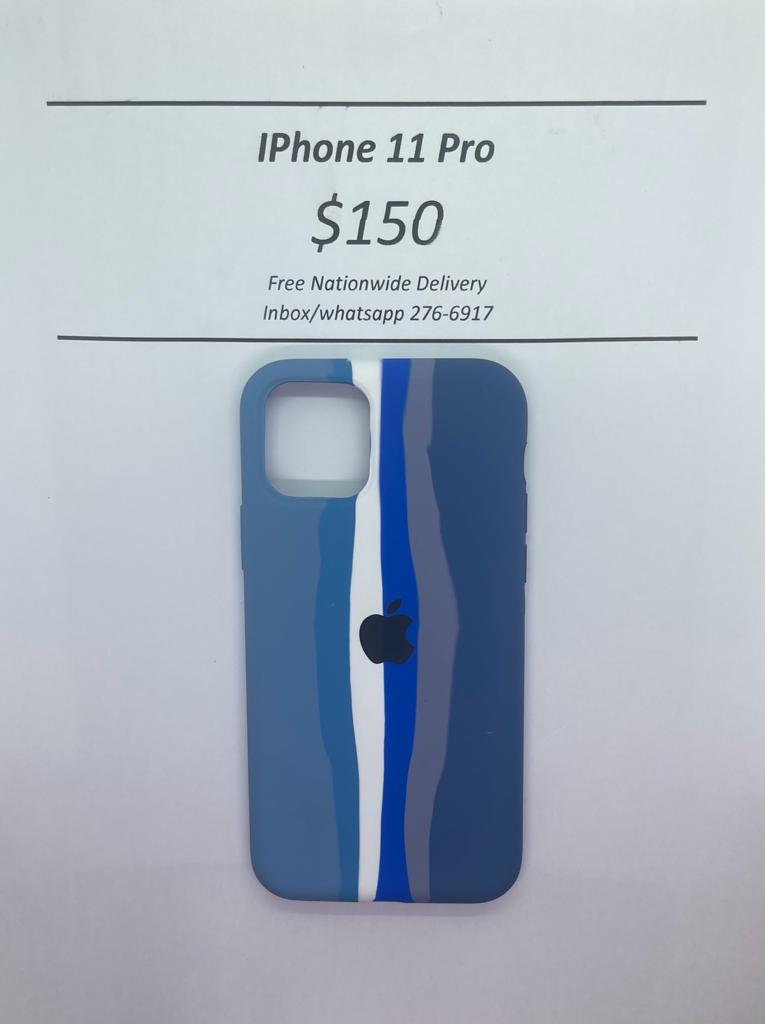 iPhone 11 Pro Blue Tone Logo Case
