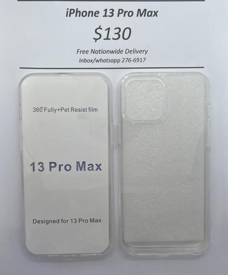 iPhone 13 Pro Max 360 TPU Case
