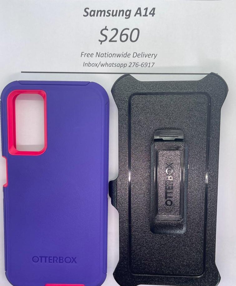A14 Otterbox-Defender Purple