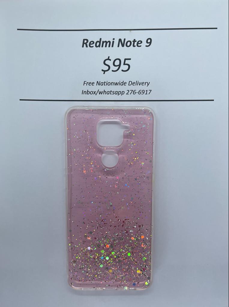 Redmi Note 9 Pink Glitter