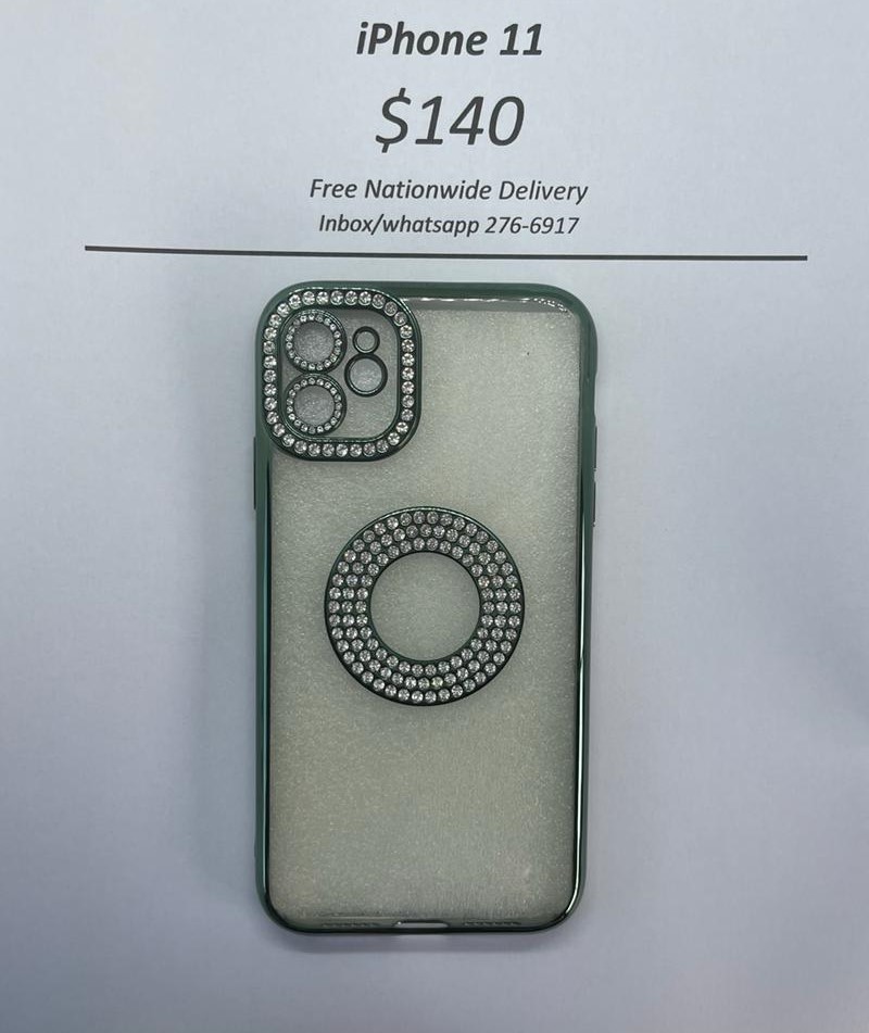 iPhone 11 Green Gem Logo