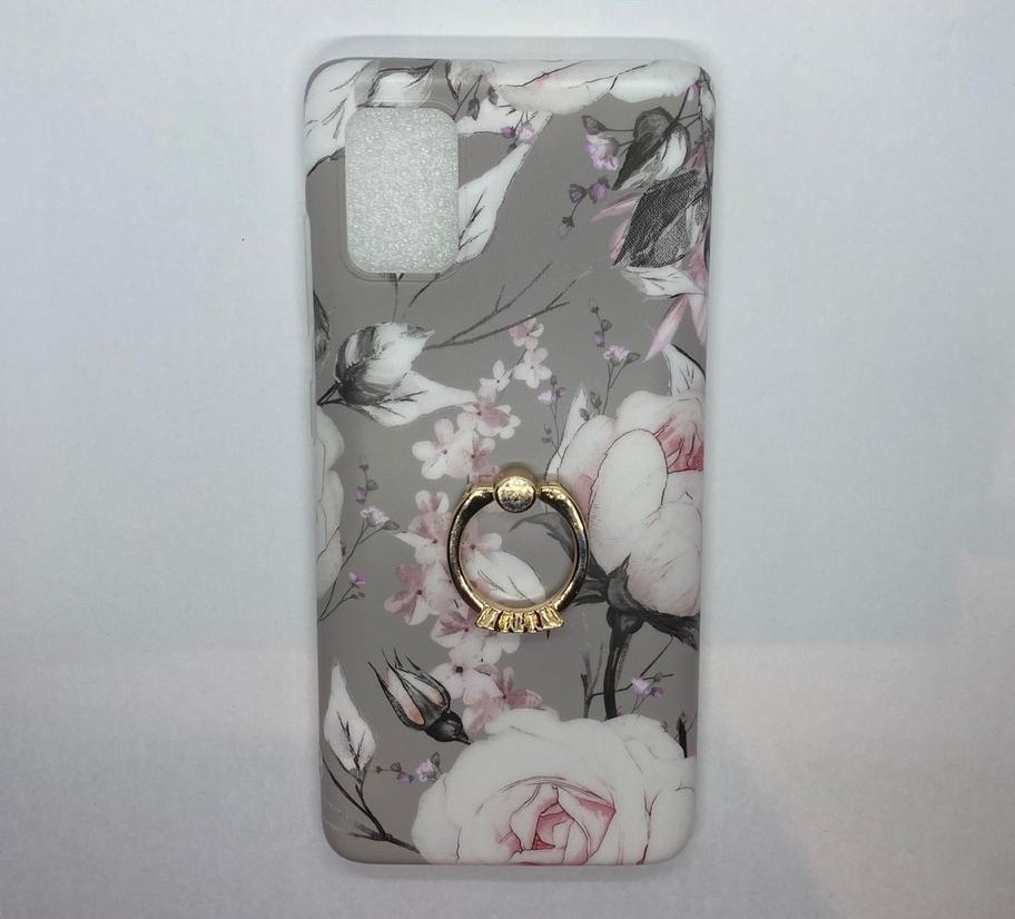 A51 Grey Floral with Ring