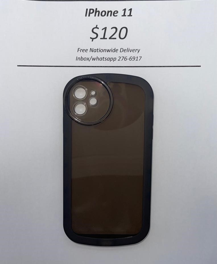 iPhone 11 Black Rim case