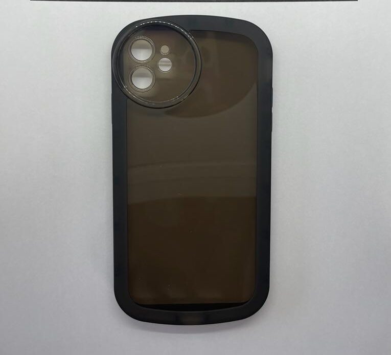 iPhone 12 Black Rim Case