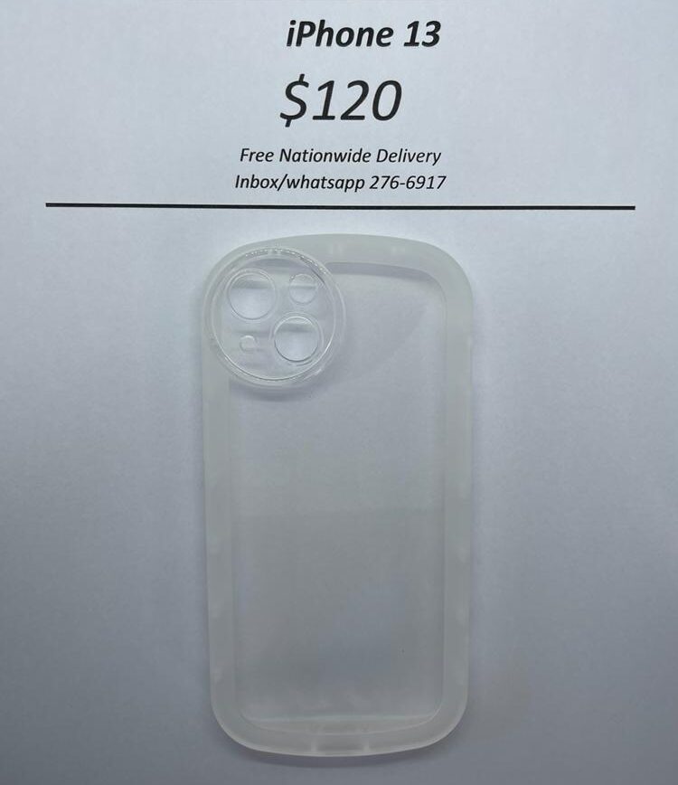 iPhone 13 Clear Rim Case