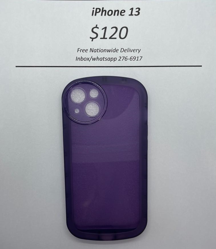 iPhone 13 Purple Rim Case