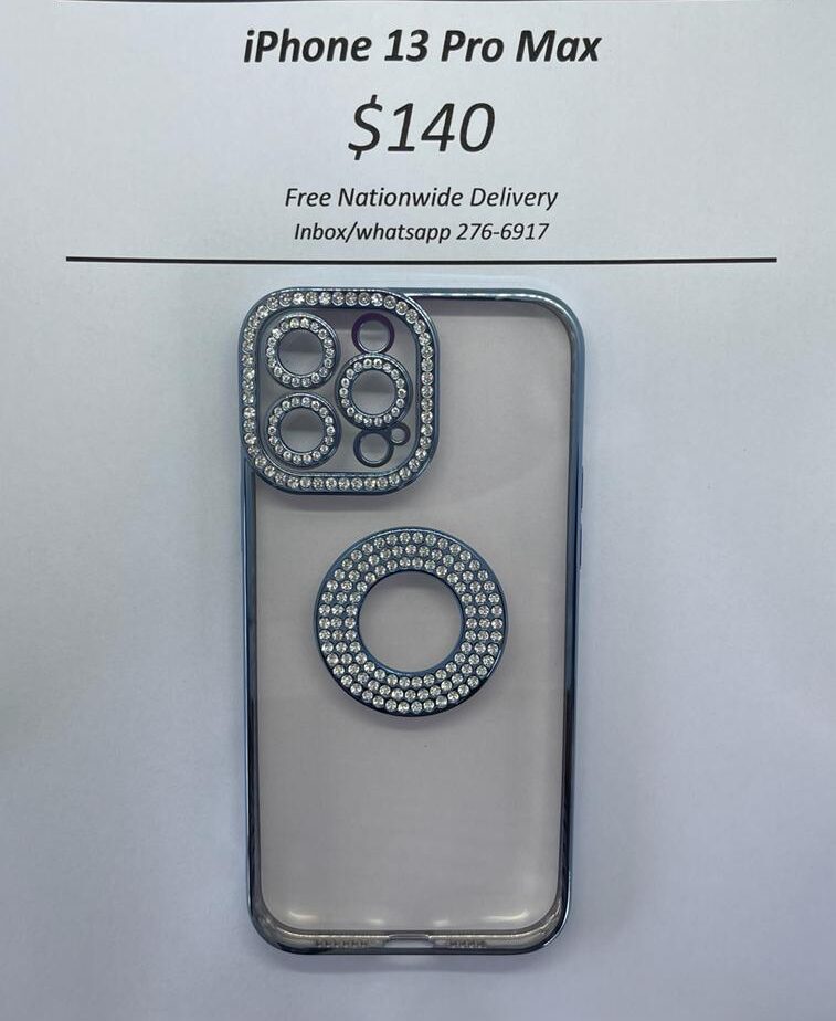 iPhone 13 Pro Max Blue Gem Logo