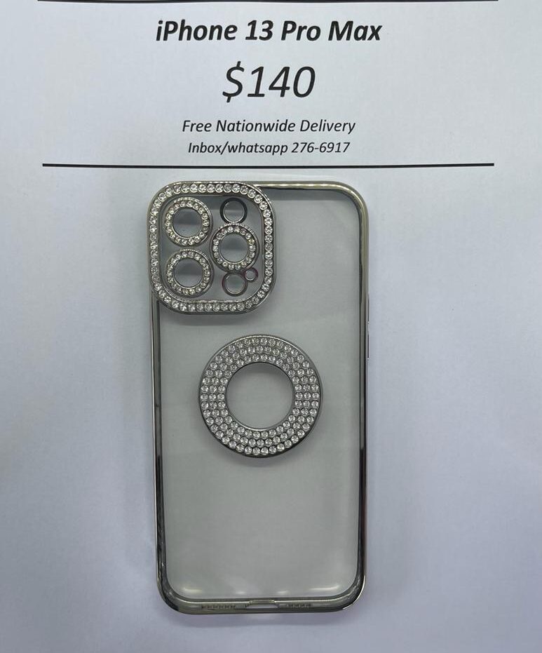 iPhone 13 Pro Max Silver Gem Logo