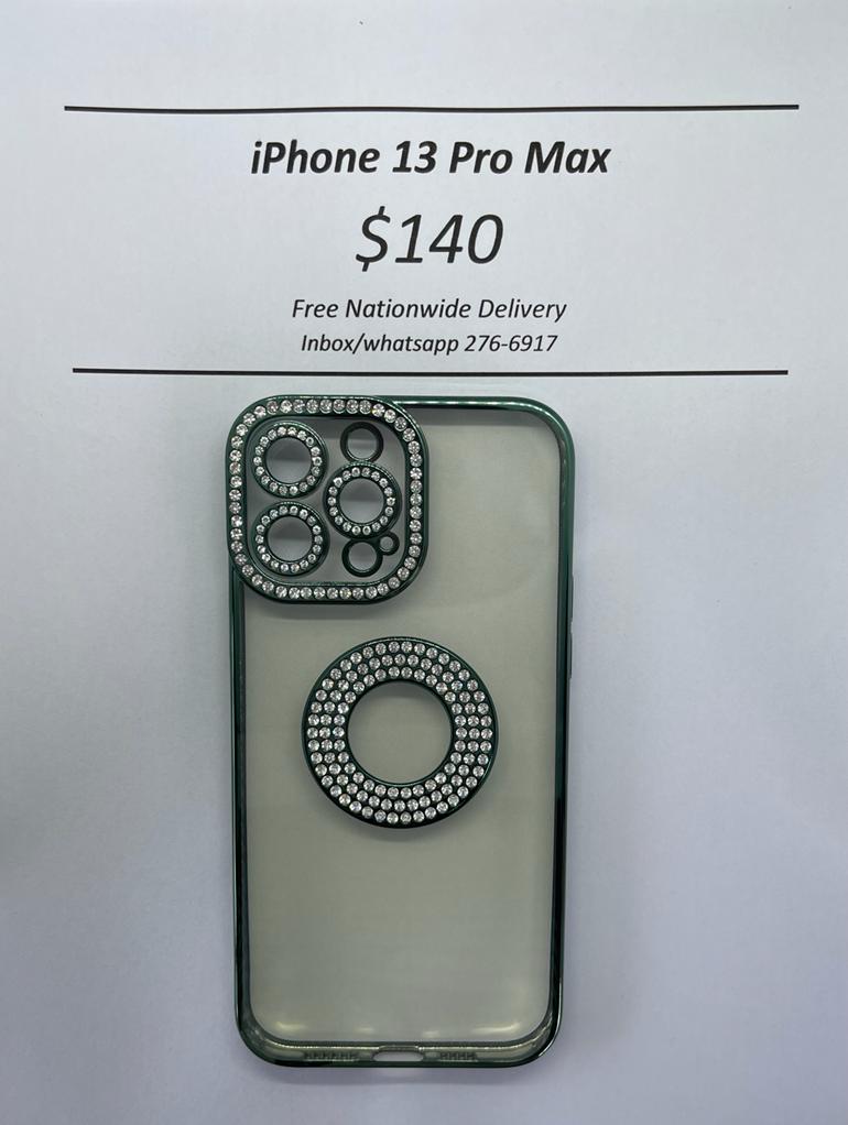 iPhone 13 Pro Max Green Gem Logo