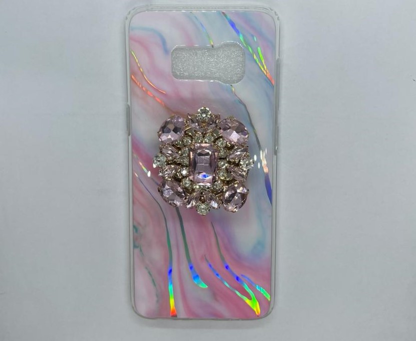 S8+ White Marble Gem PS