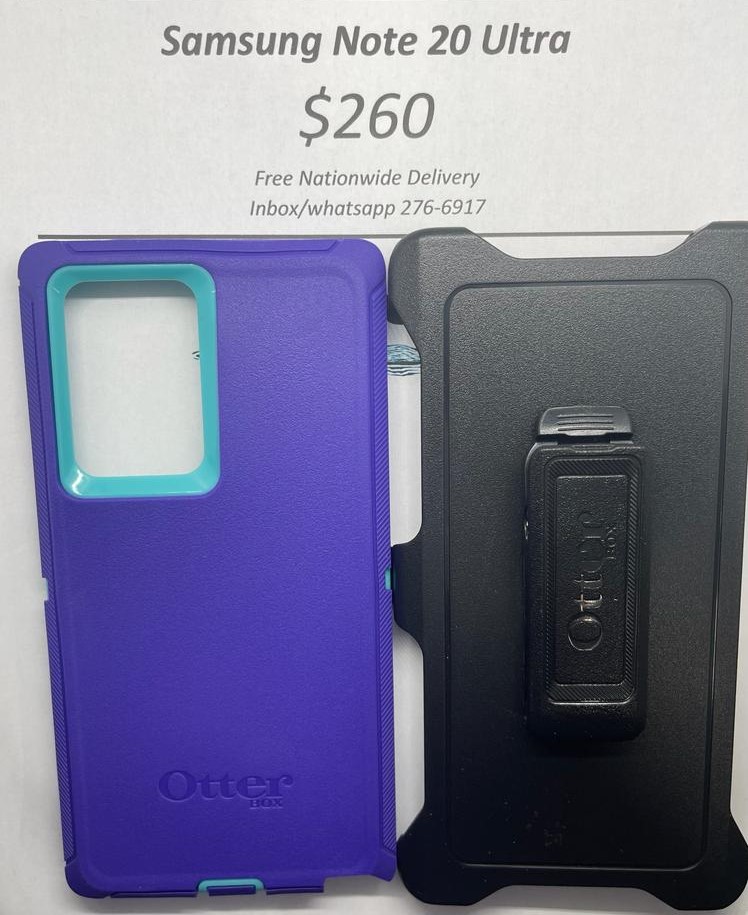 Note 20 Ultra Otterbox-Defender Purple