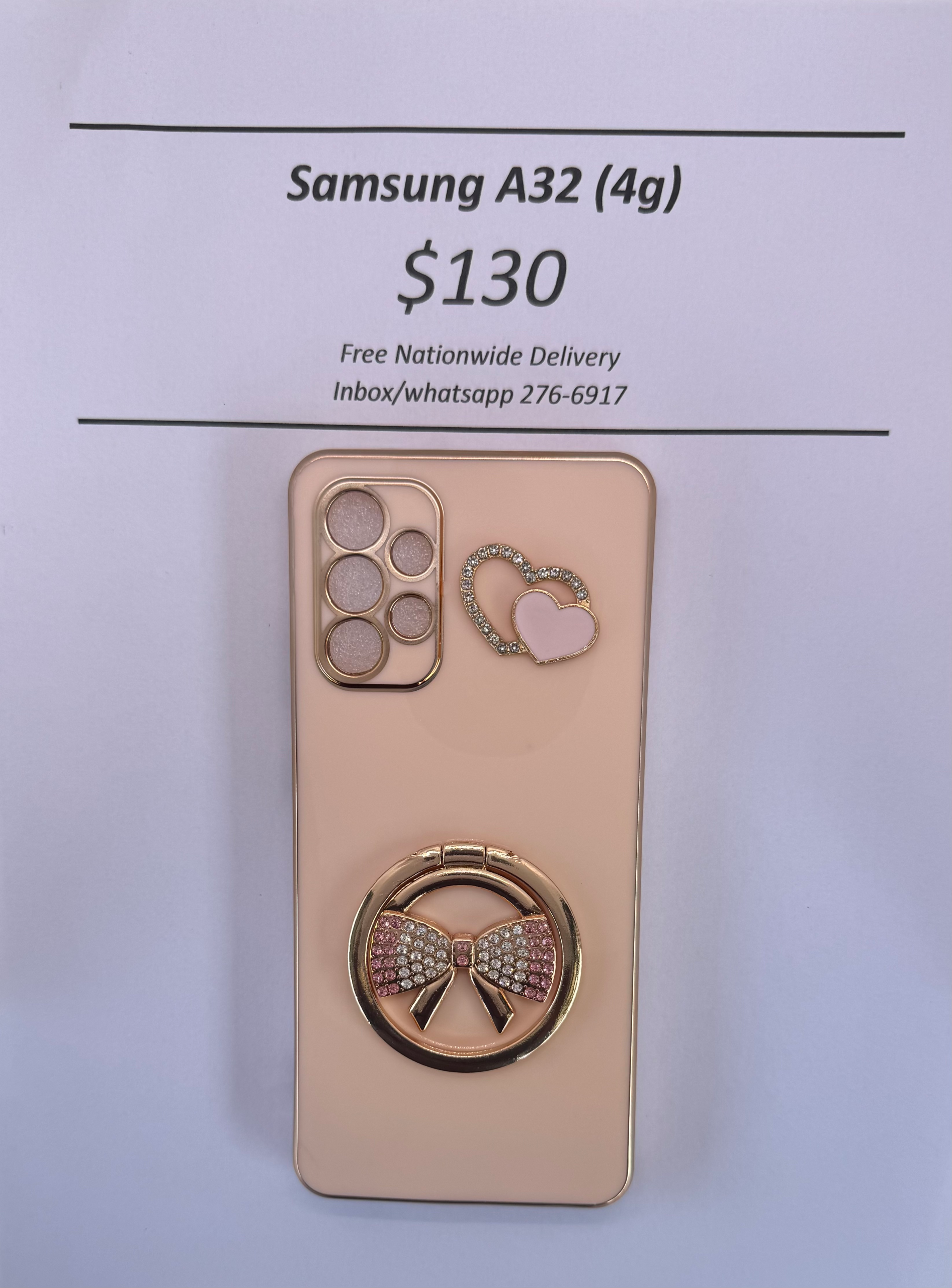 A32 4G Cream Bow Case