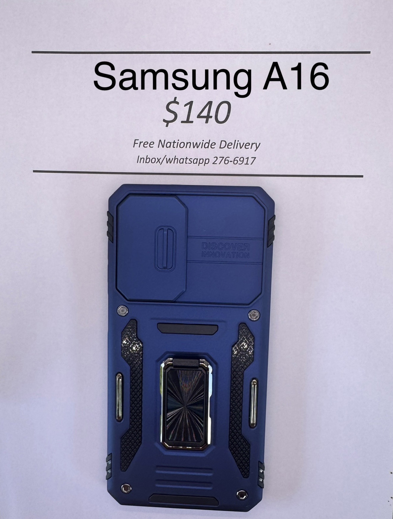 A16 Blue Rugged w Camera Cover