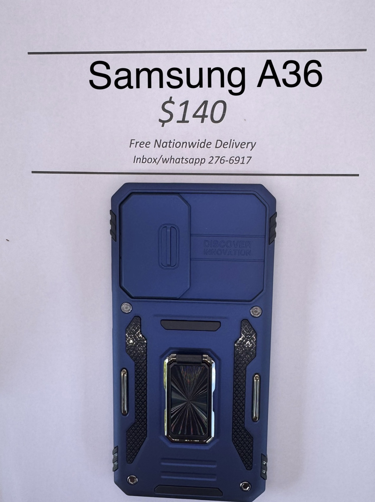 A36 Blue Rugged w Camera Cover