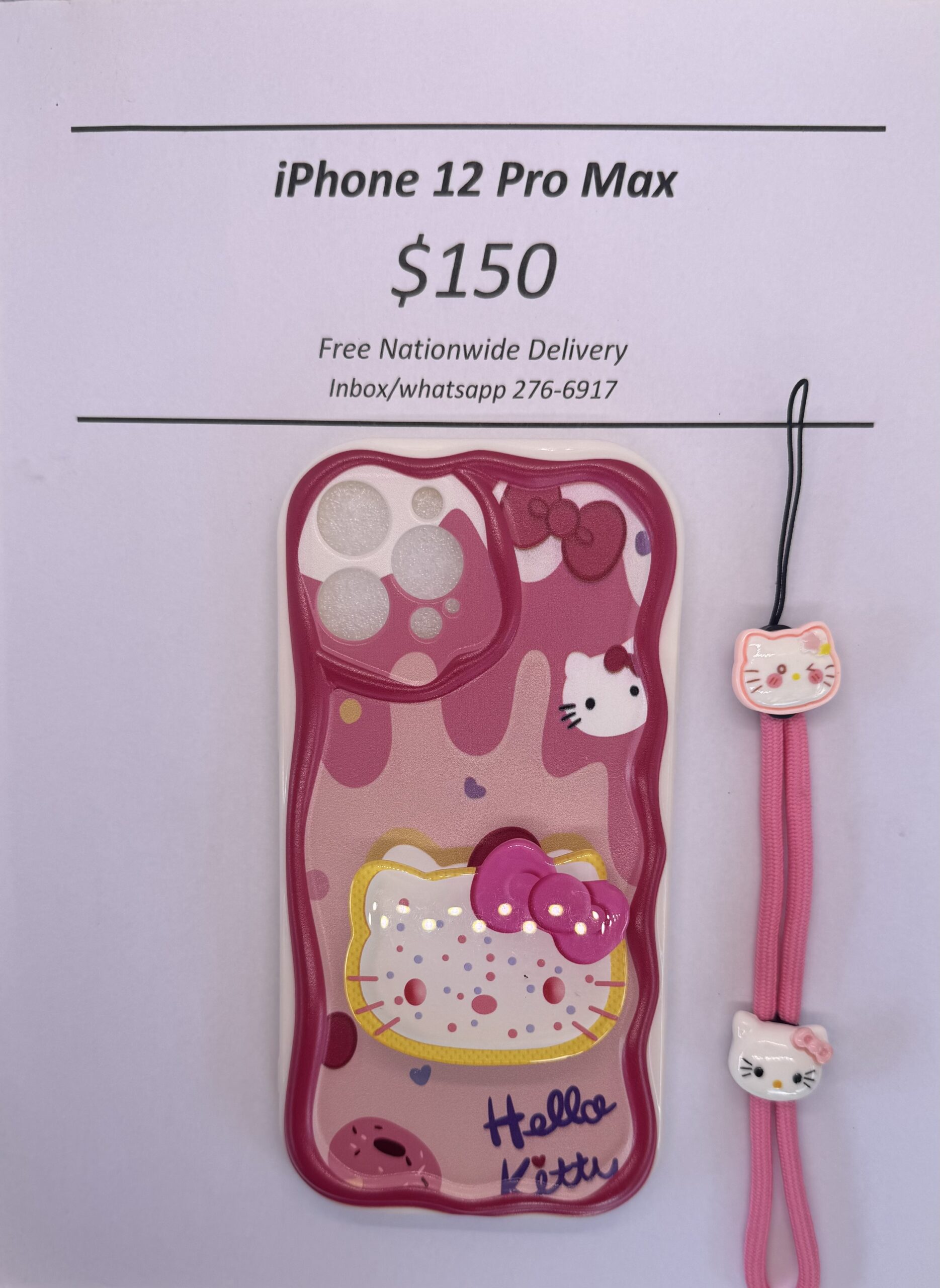 iPhone 12 Pro Max Hello Kitty