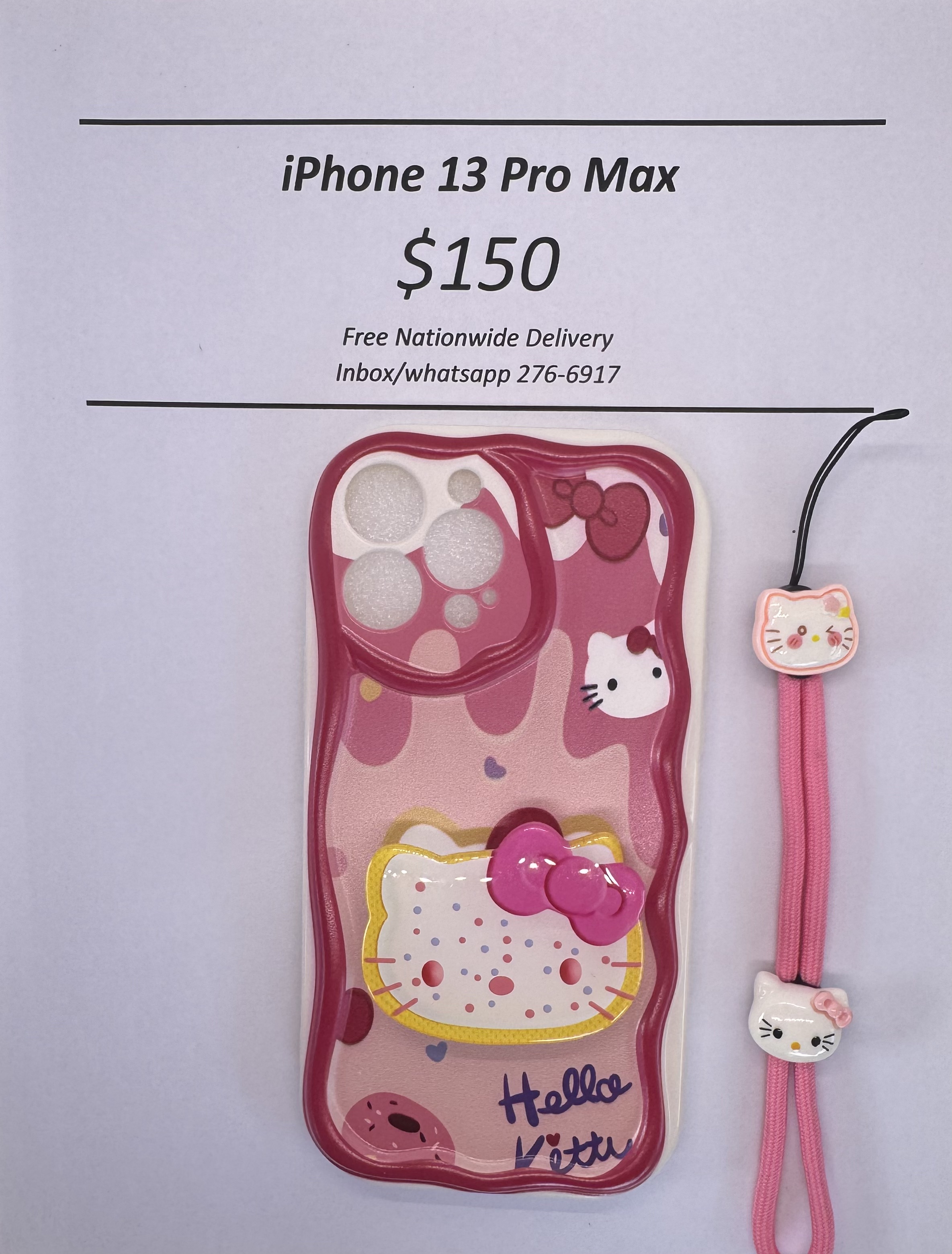 iPhone 13 Pro Max Hello Kitty