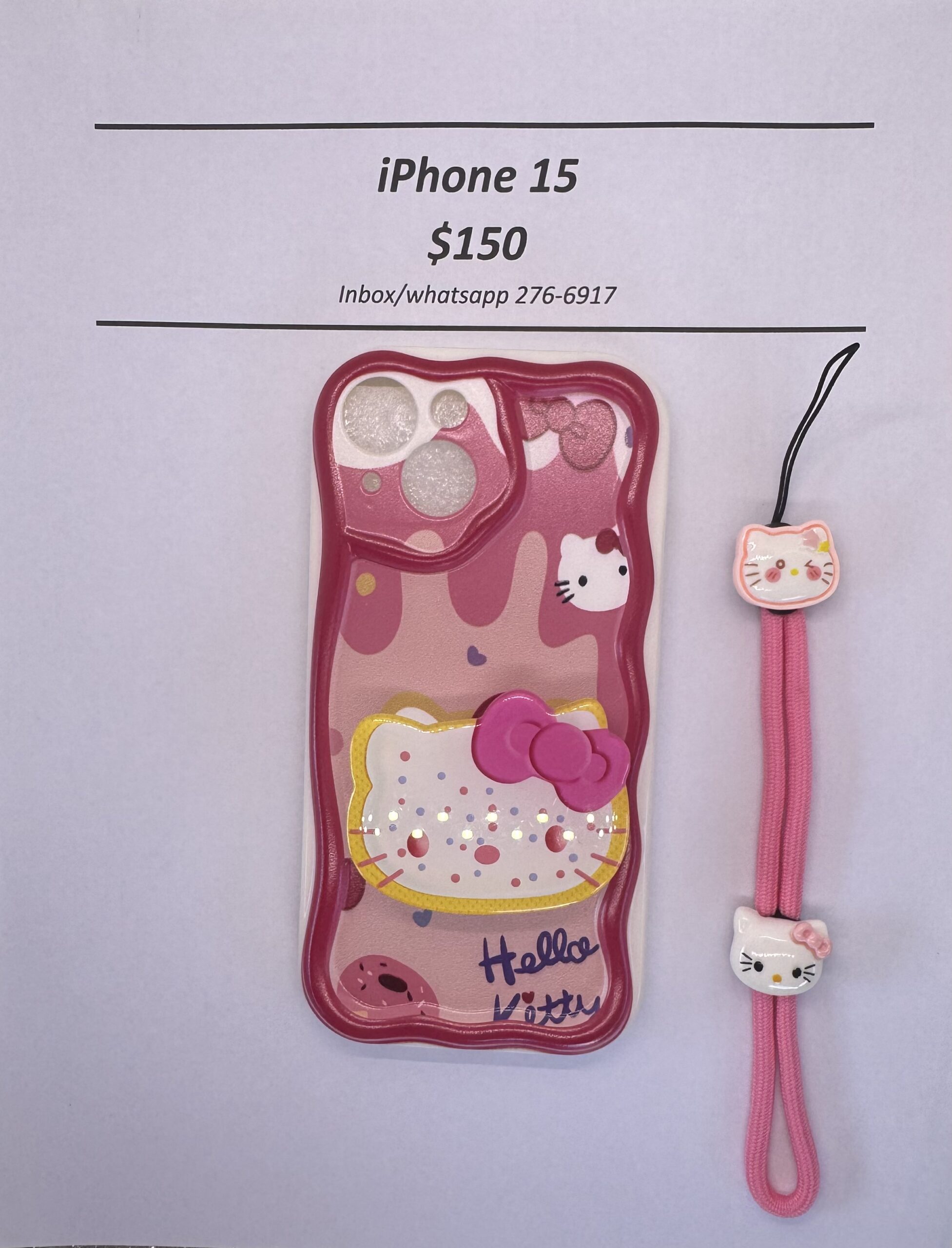 iPhone 15 Hello Kitty