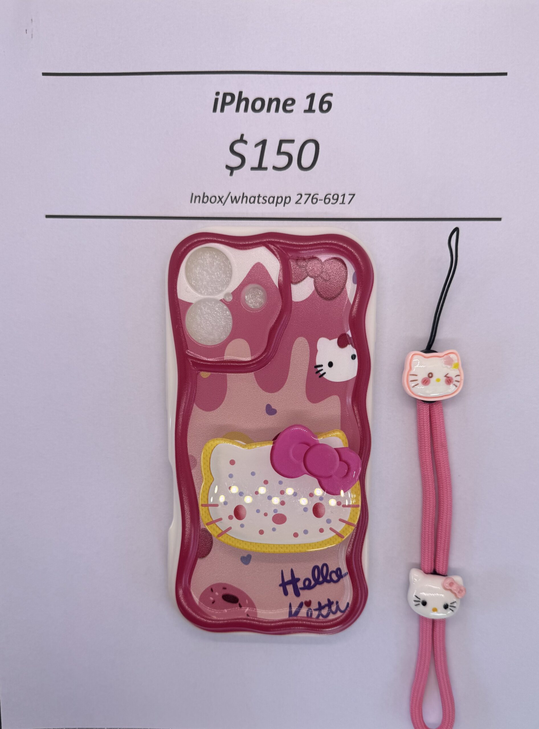iPhone 16 Hello Kitty