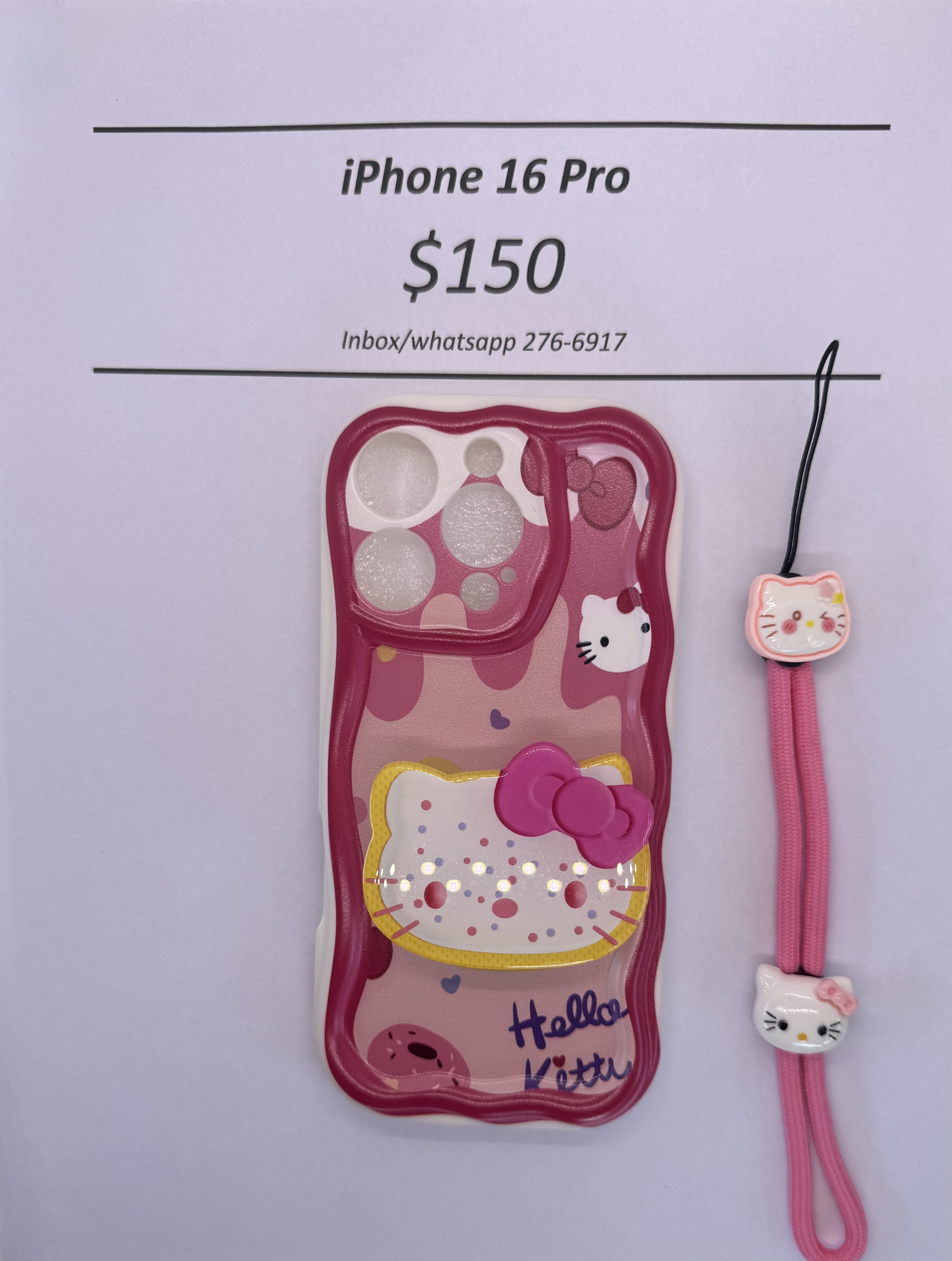 iPhone 16 Pro Hello Kitty