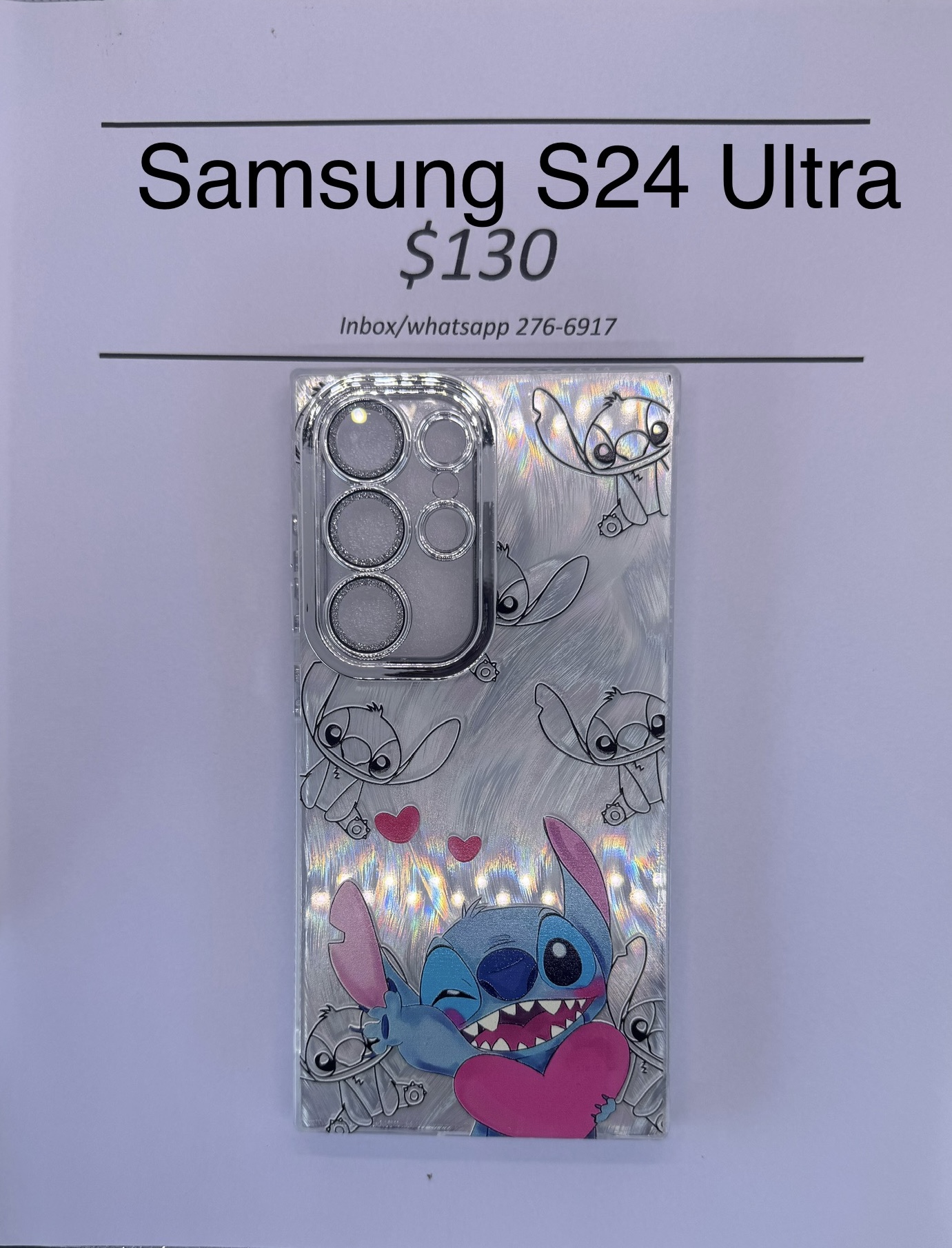 S24 Ultra Silver Stitch