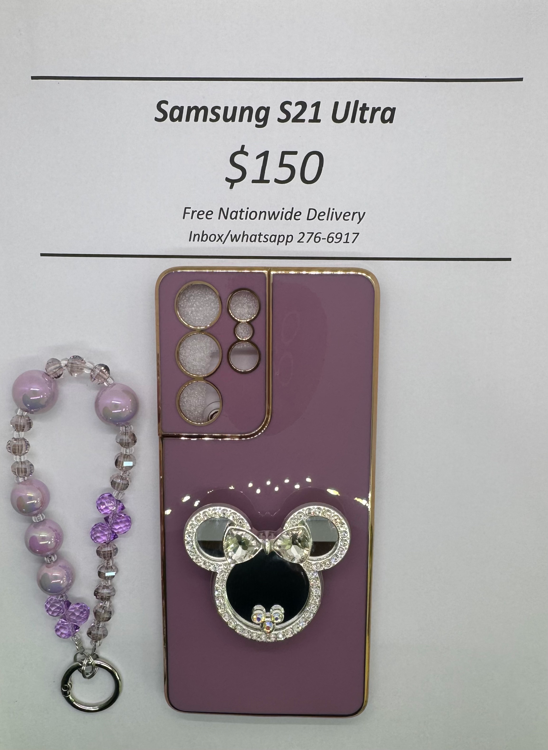 S21 Ultra Purple Minnie