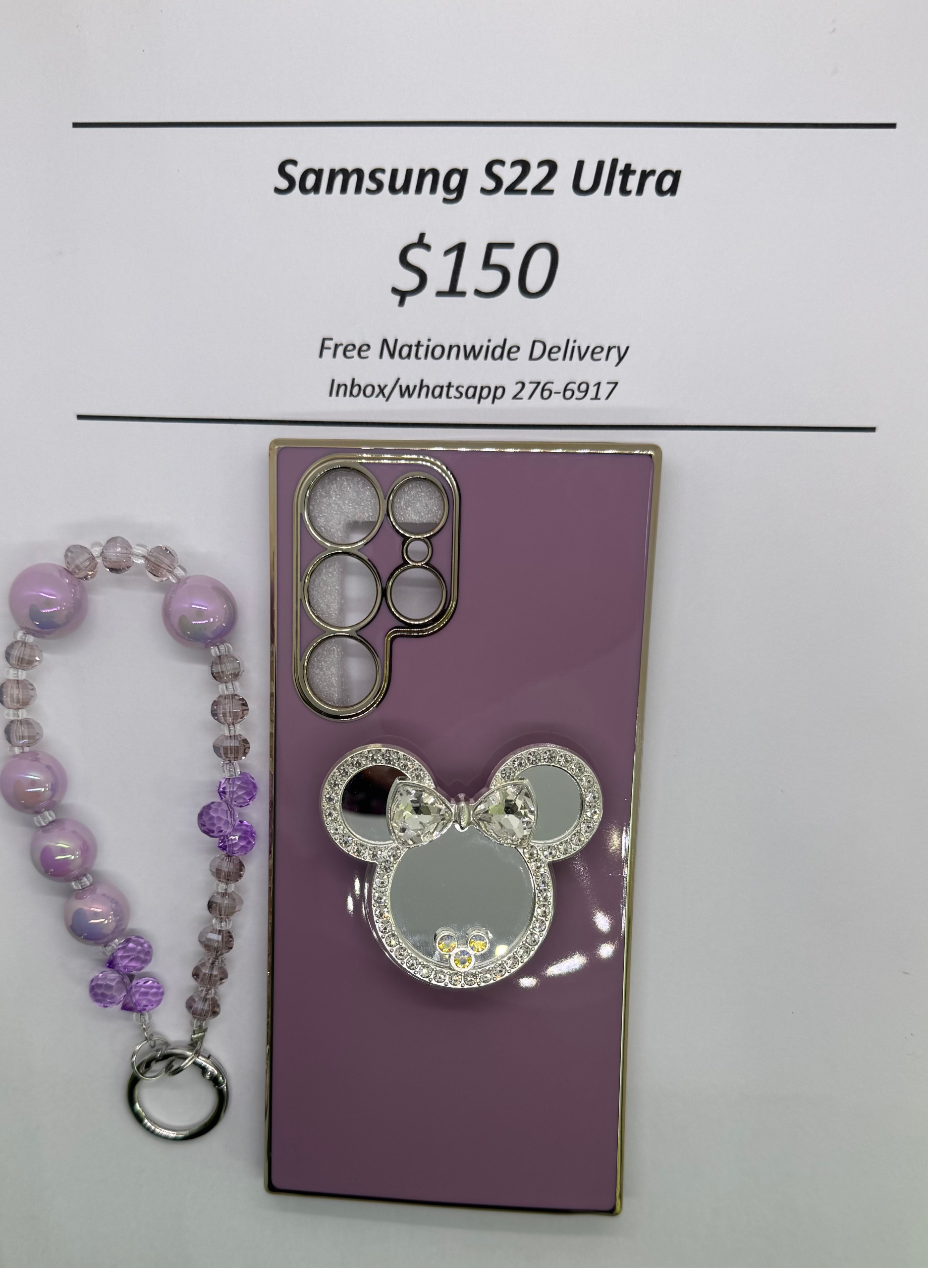 S22 Ultra Purple Minnie